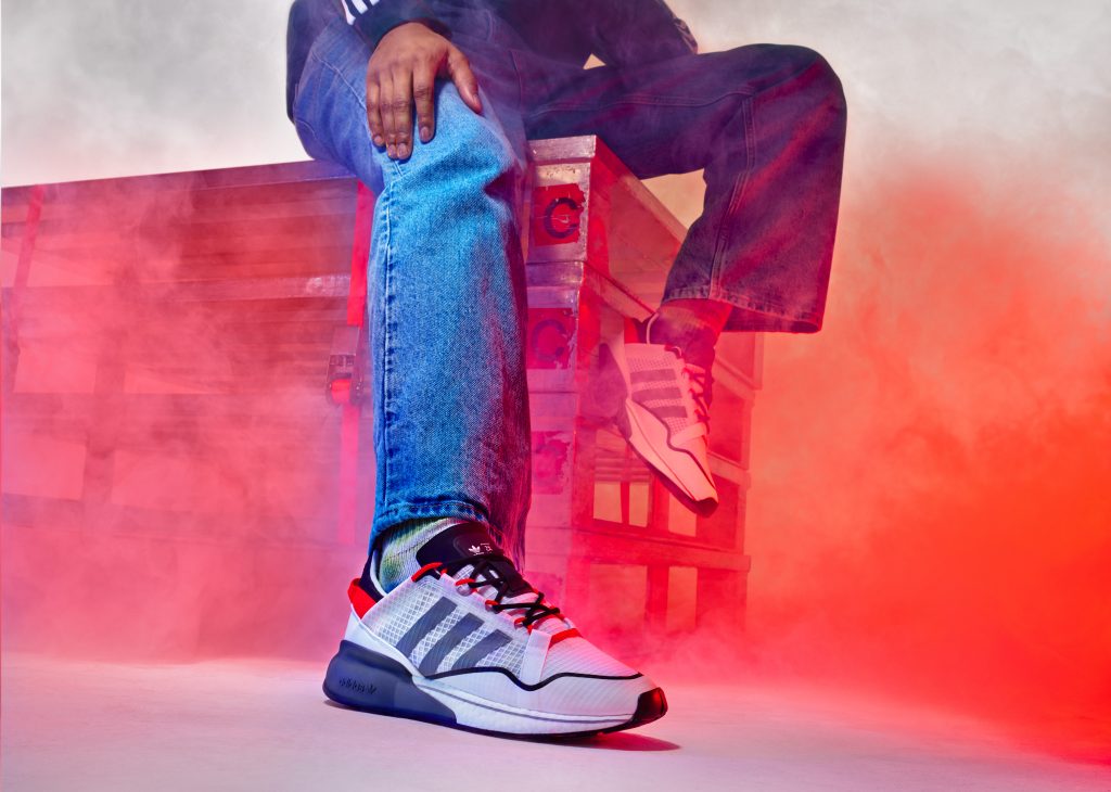 adidasOriginals_SS21_ZX 2K BOOST PURE_H06569_MALE_ON FOOT_1