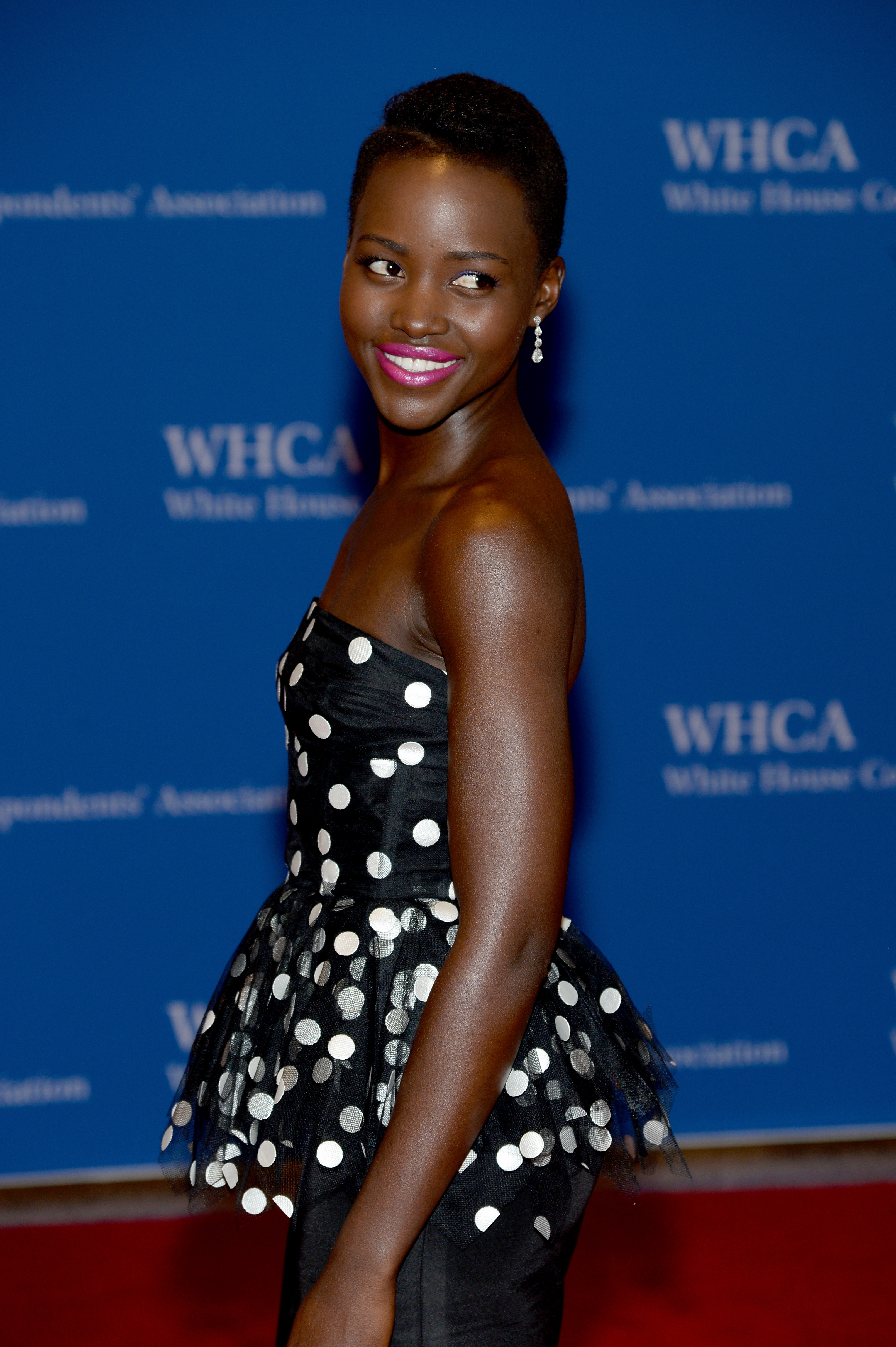 WASHINGTON, DC - MAY 03: Actress Lupita Nyong'o attends the 100th Annual White House Correspondents' Association Dinner at the Washington Hilton on May 3, 2014 in Washington, DC. (Photo by Dimitrios Kambouris/Getty Images)