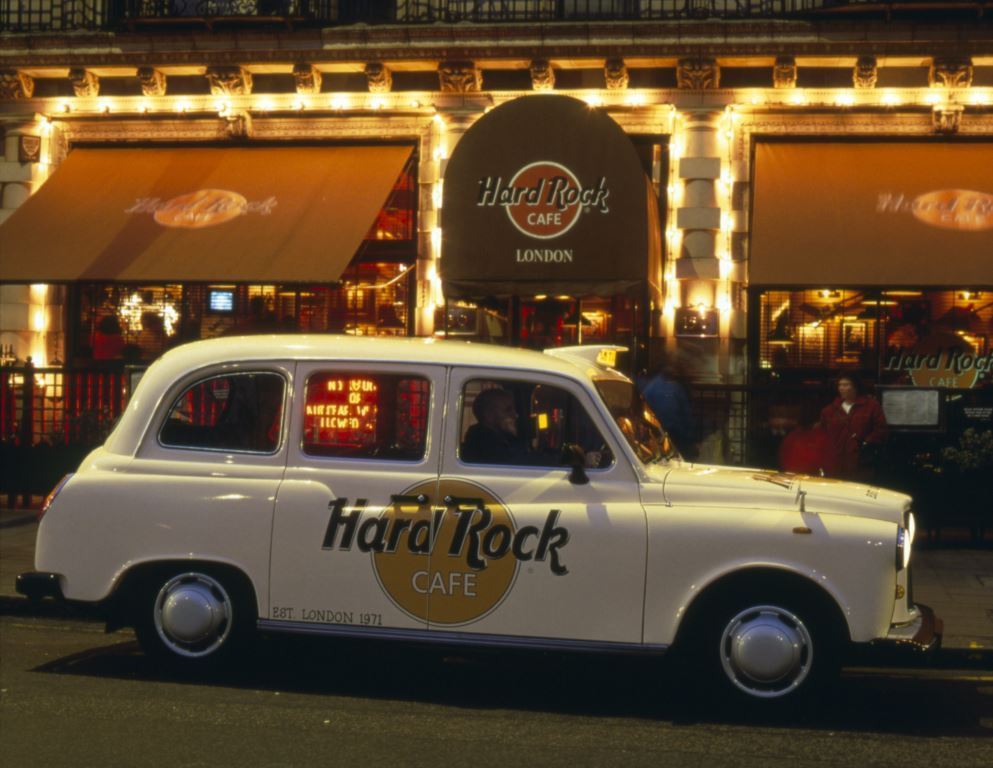 Hard Rock Cafe London - Taxi Shot